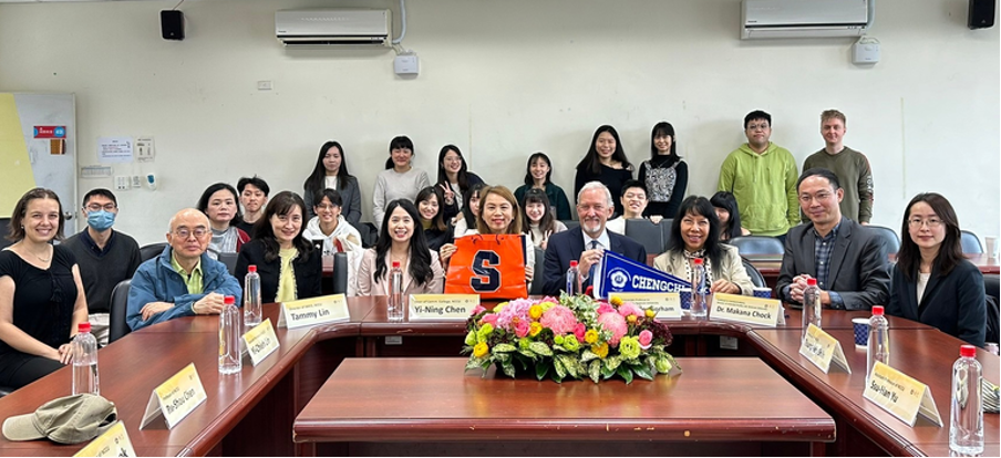 College of Communication at NCCU has become the first partner in Asia with Syracuse University‵s Newhouse School of Public Communications.